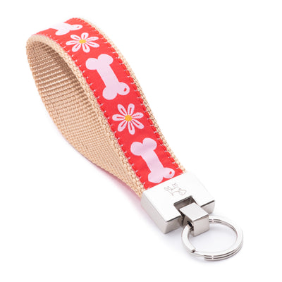 Bones in Bloom Key Ring