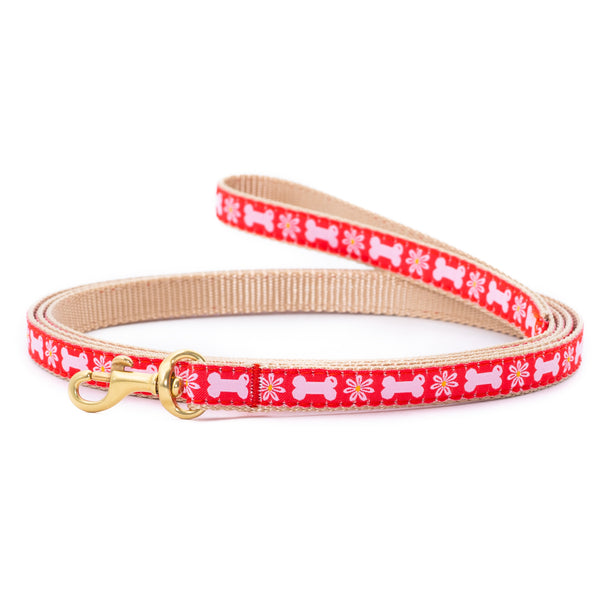 Bones in Bloom Small Breed Dog Lead