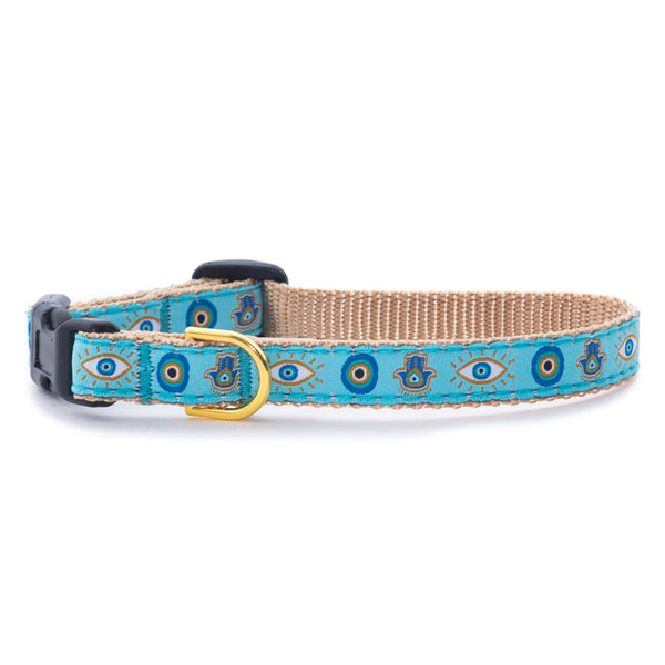 Evil Eye Small Breed Dog Collar
