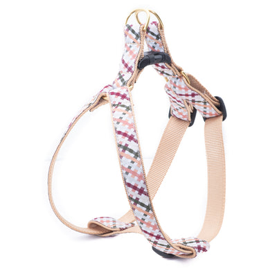 Wickford Gingham Dog Harness